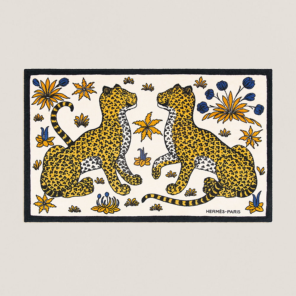 Leopards beach towel | Hermès USA